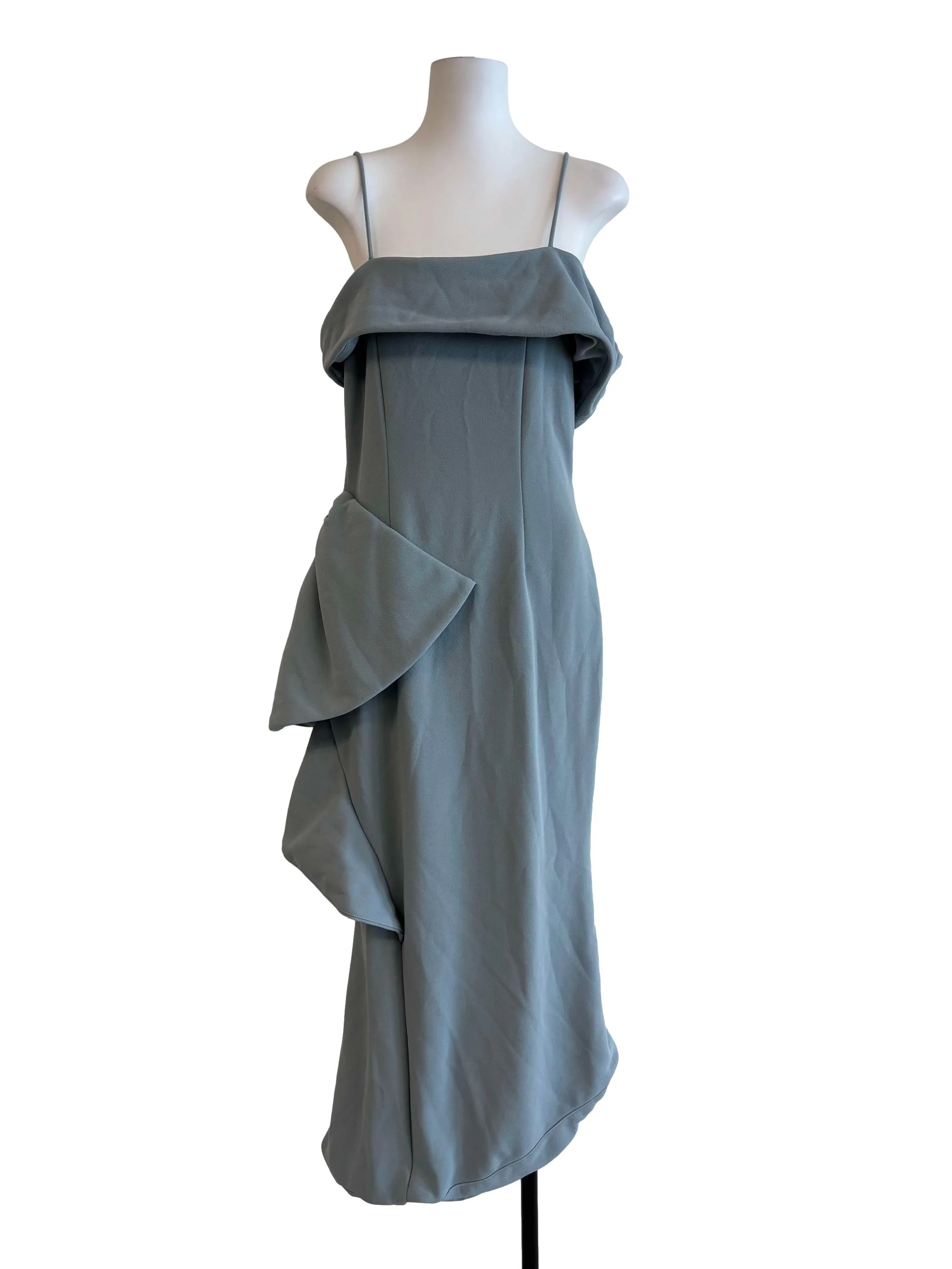 Sky Blue Spaghetti Strap Dress