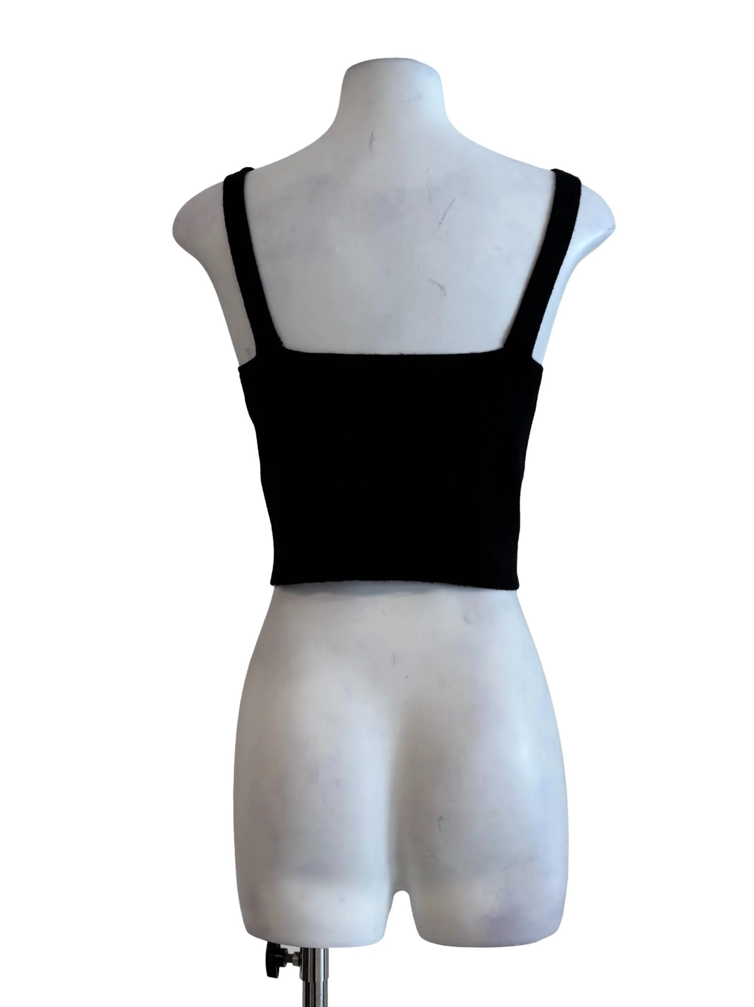 Slate Black Knit Camisole - Image 2