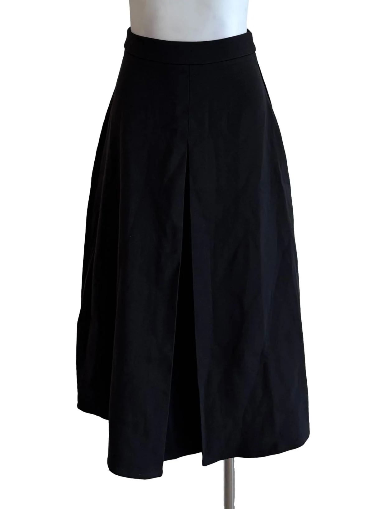 Slate Black Midi Skirt