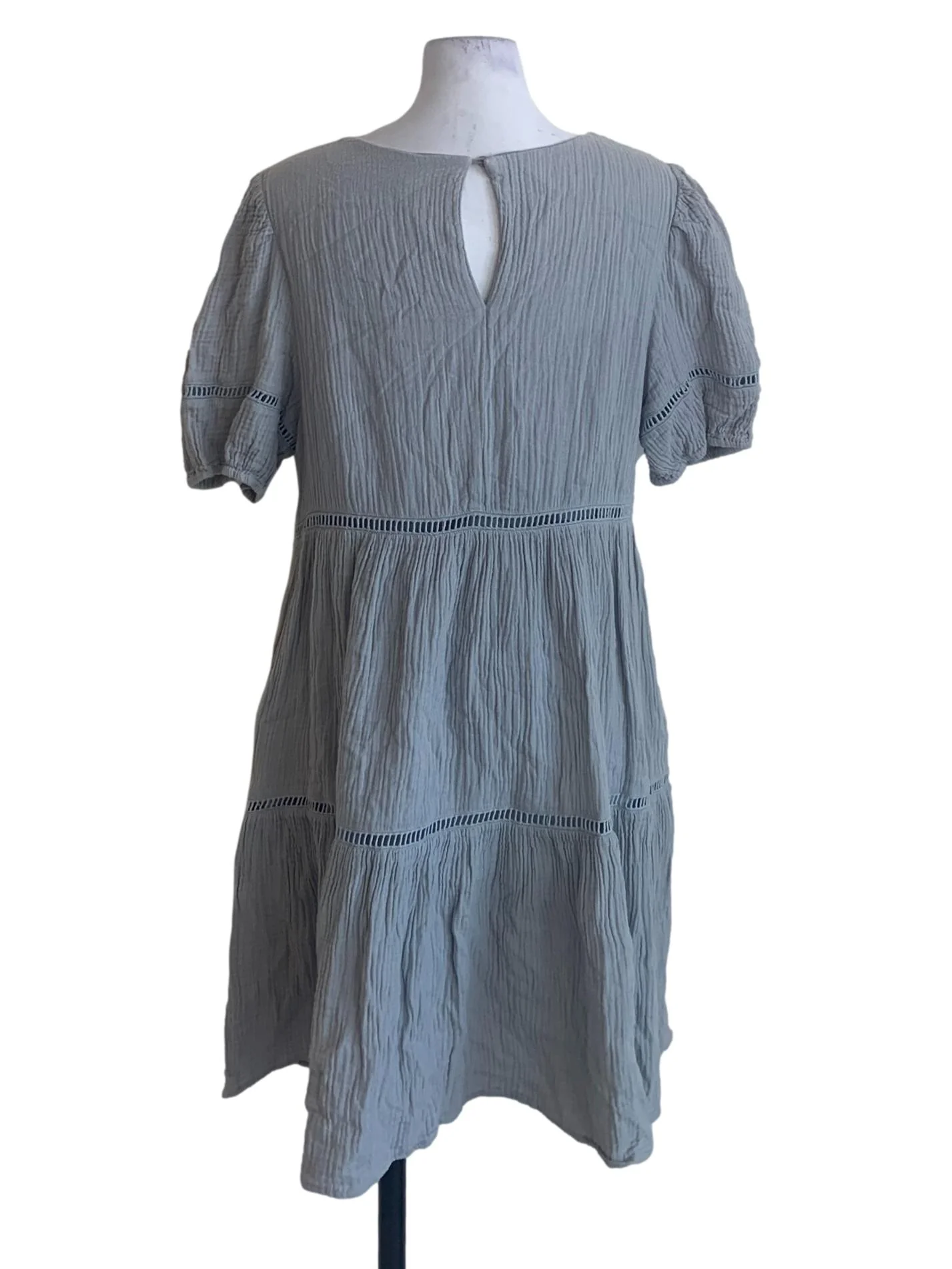 Slate Blue Dropwaist Dress - Image 2