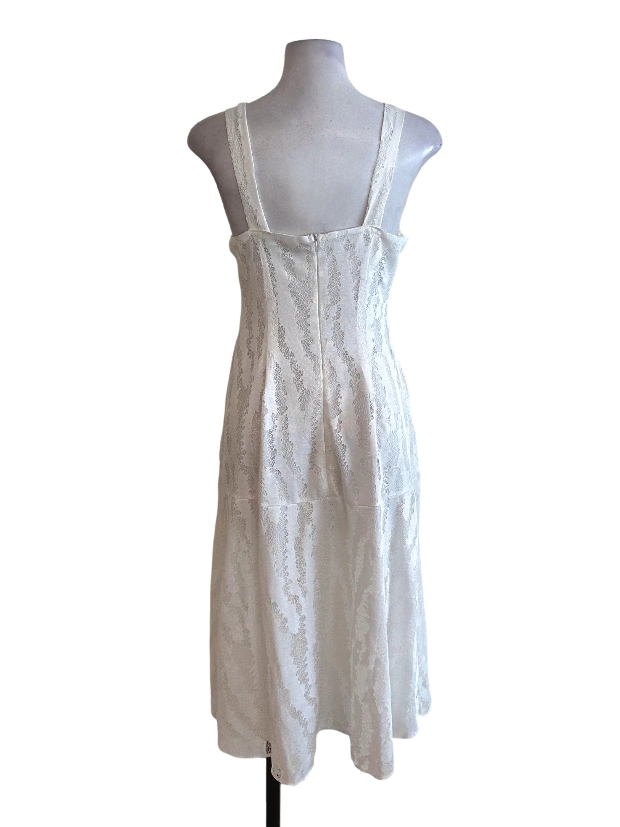 Snow White Lace Button Dress - Image 2