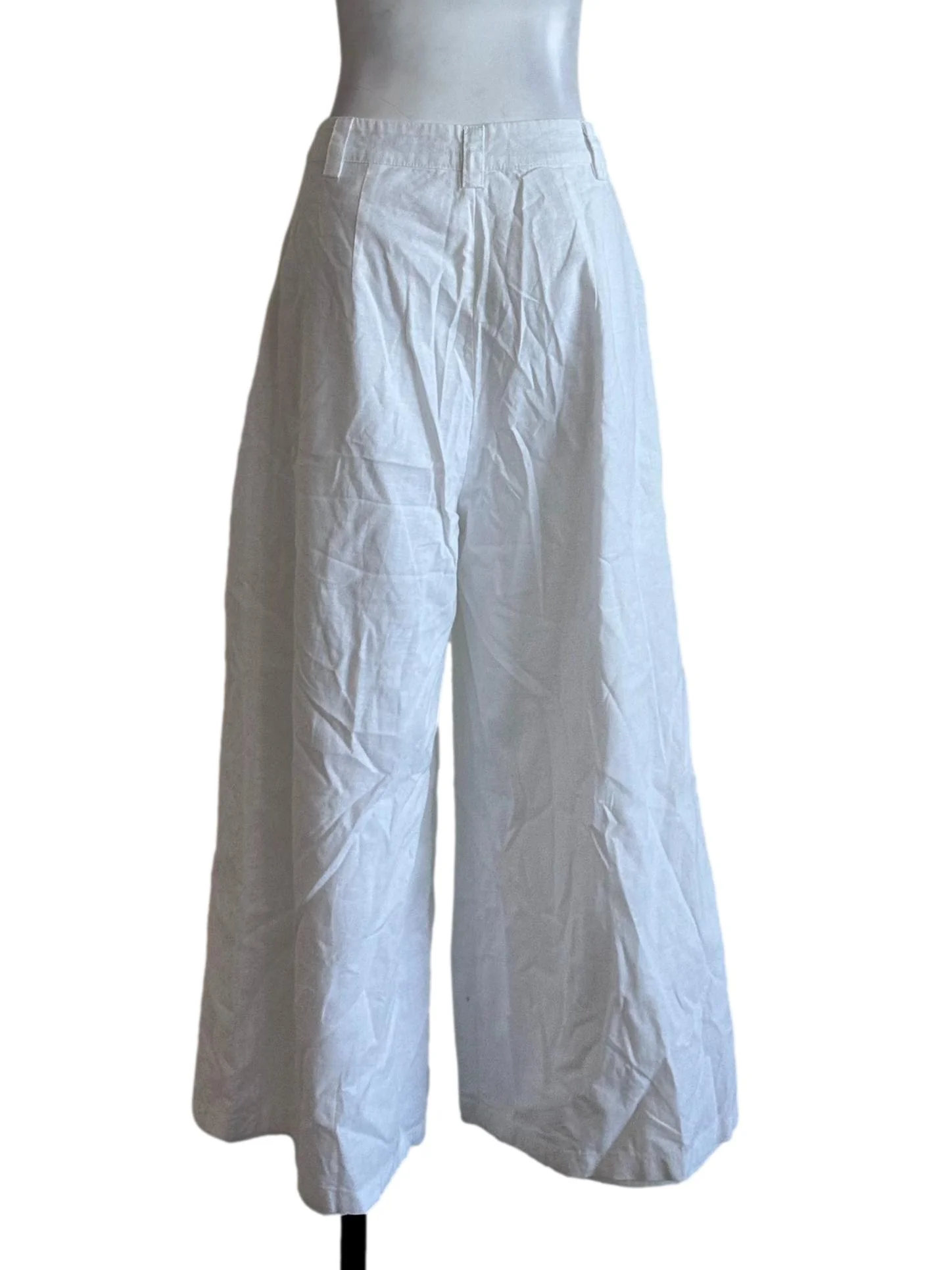Snow White Wide Leg Pants - Image 2
