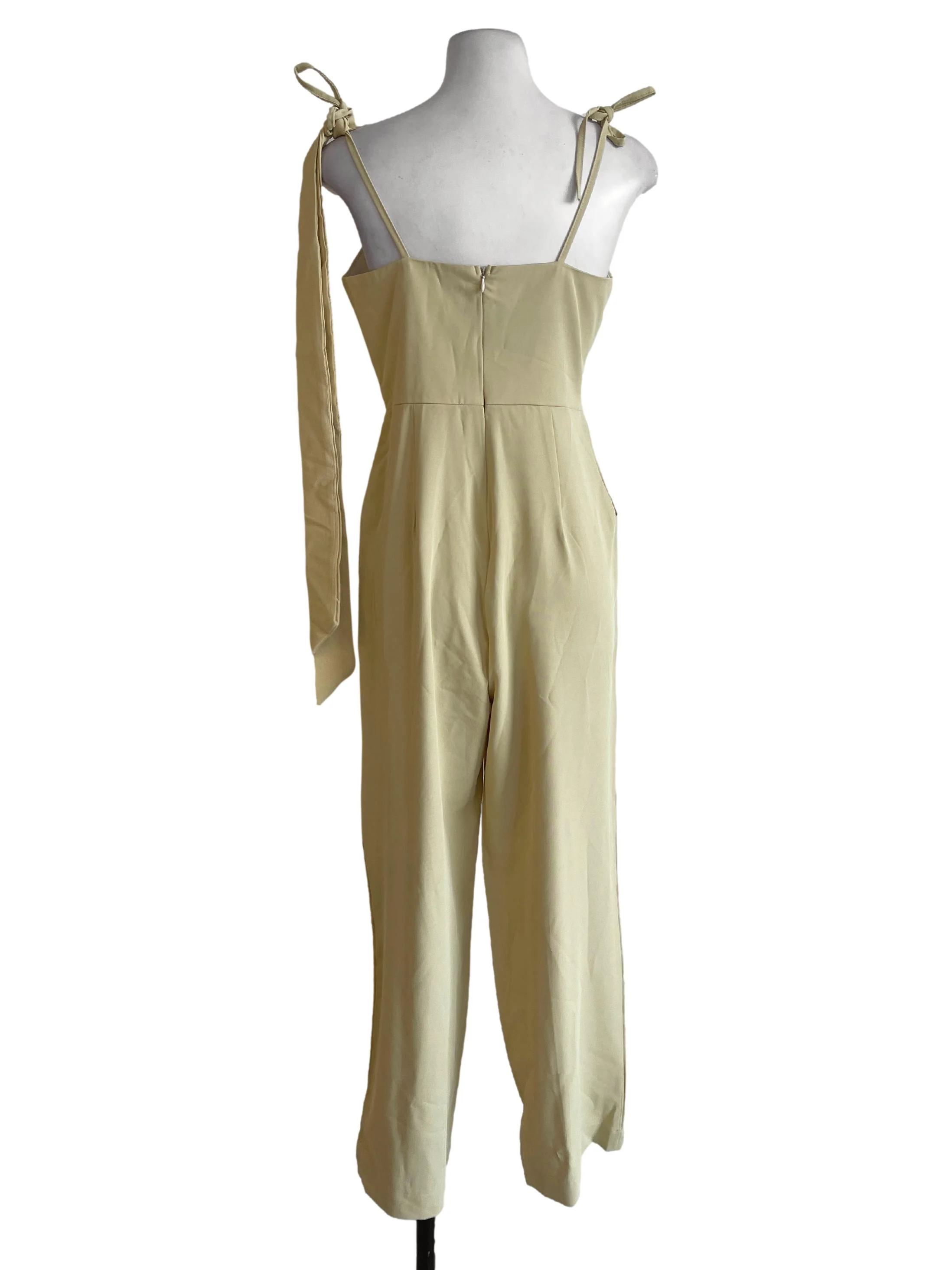 Soft Yellow All Over Jumpsuit - Image 2
