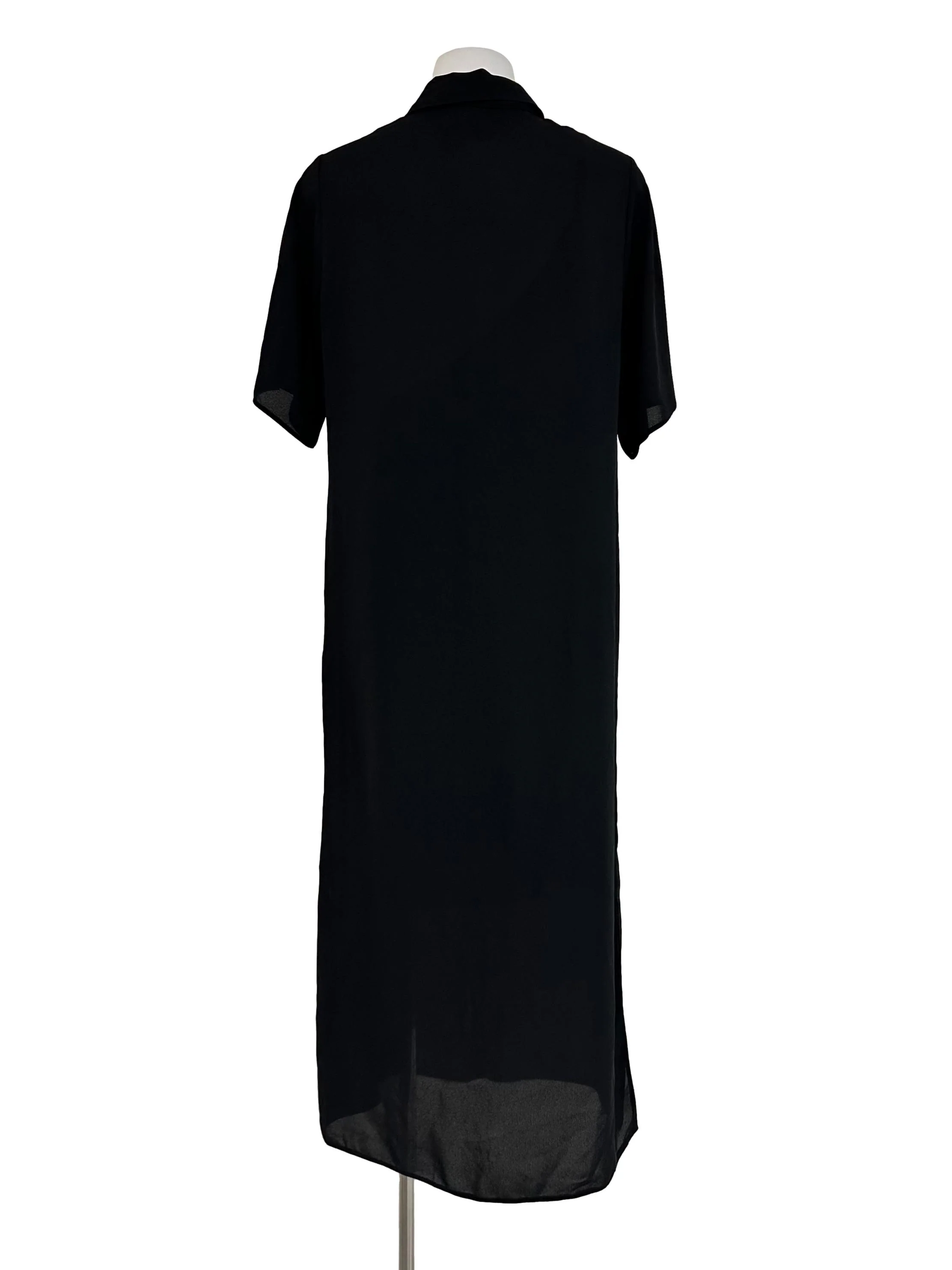 Spider Black Collar Dress - Image 2