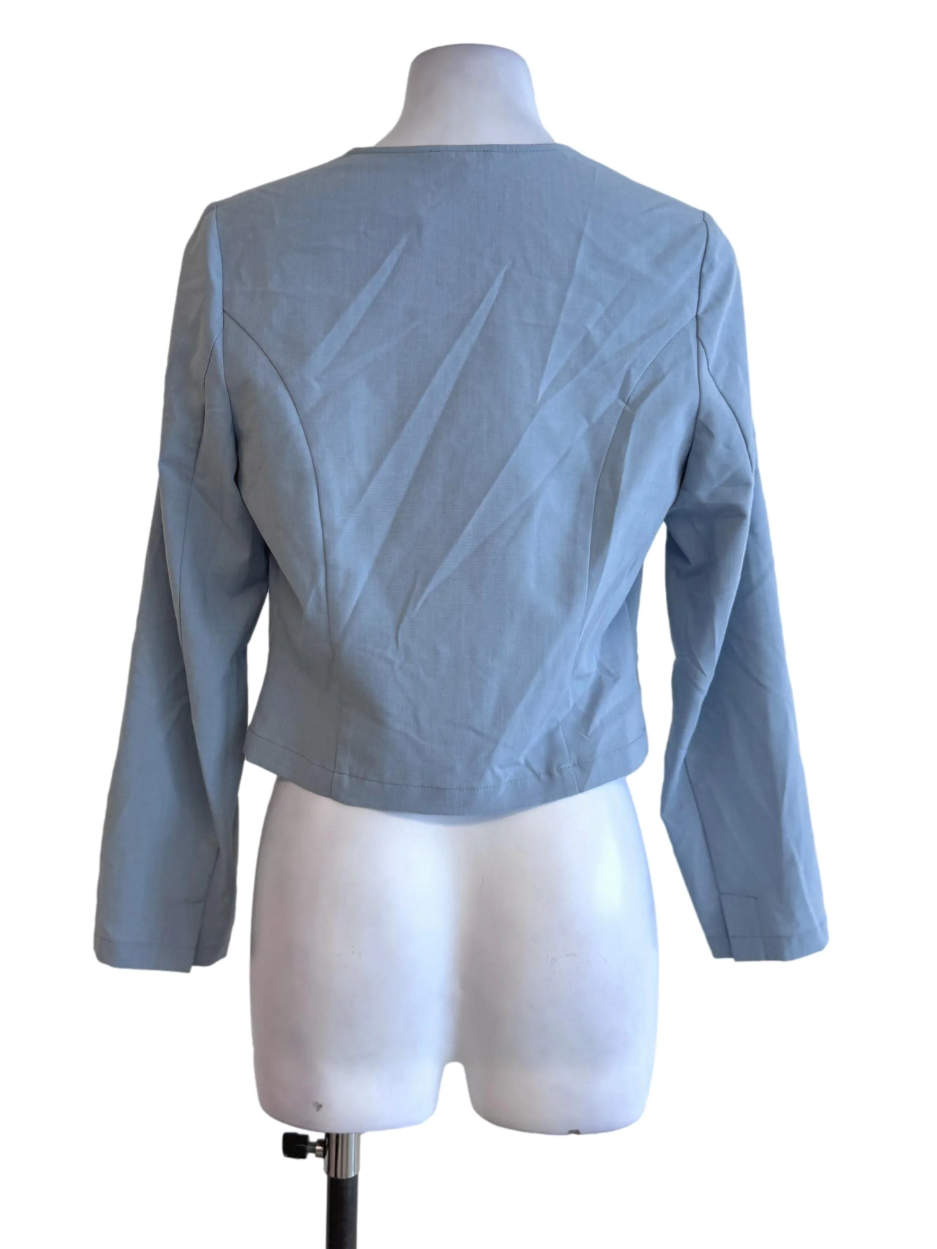 Stone Blue Buttoned Top - Image 2