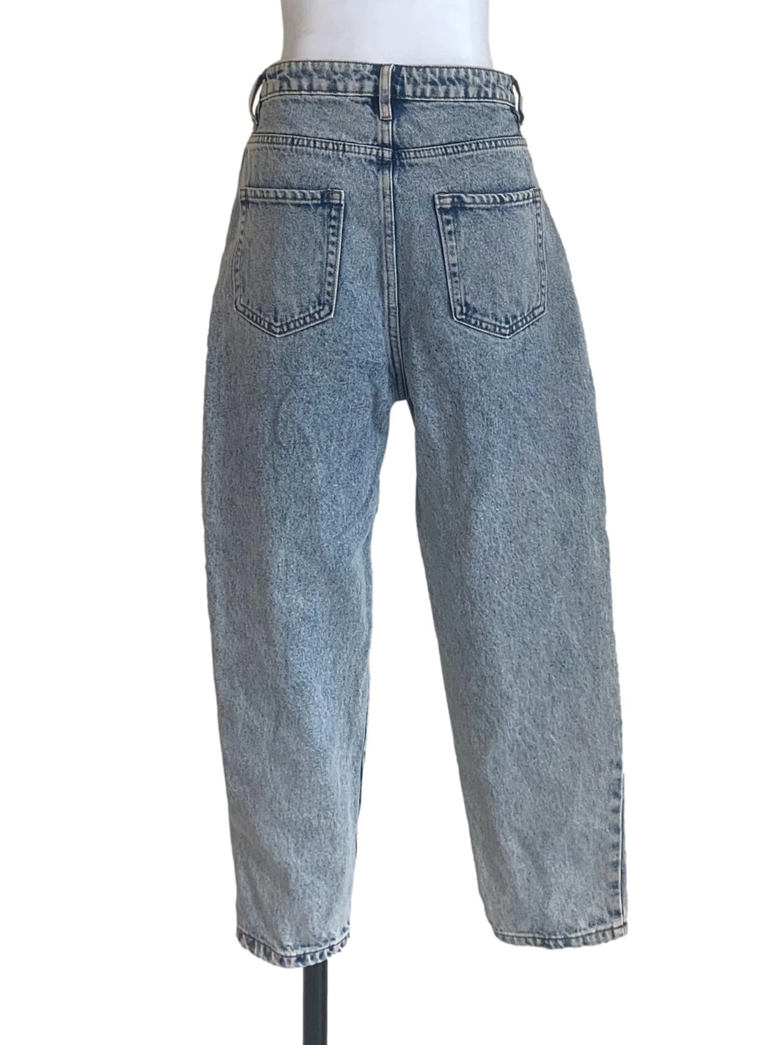 Stone Blue Mom Jeans LB - Image 2