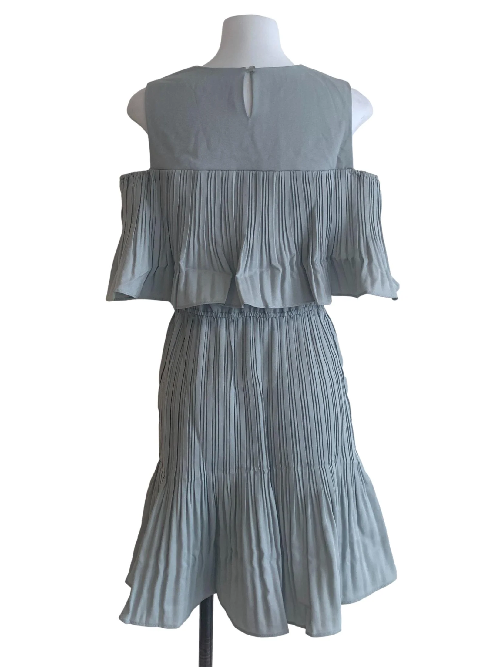 Stone Blue Peplum Dress - Image 2