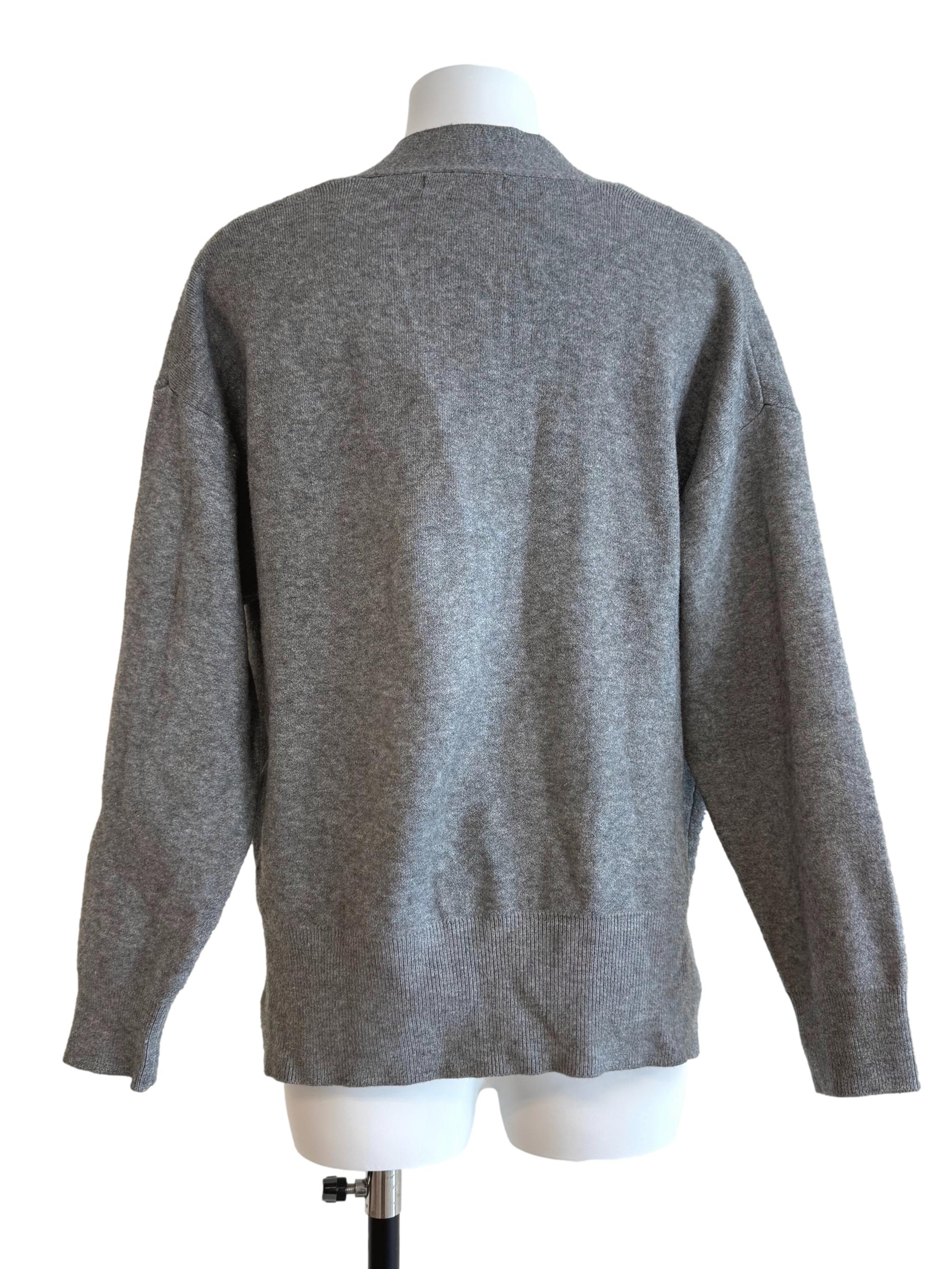 Stone Grey Cardigan - Image 2