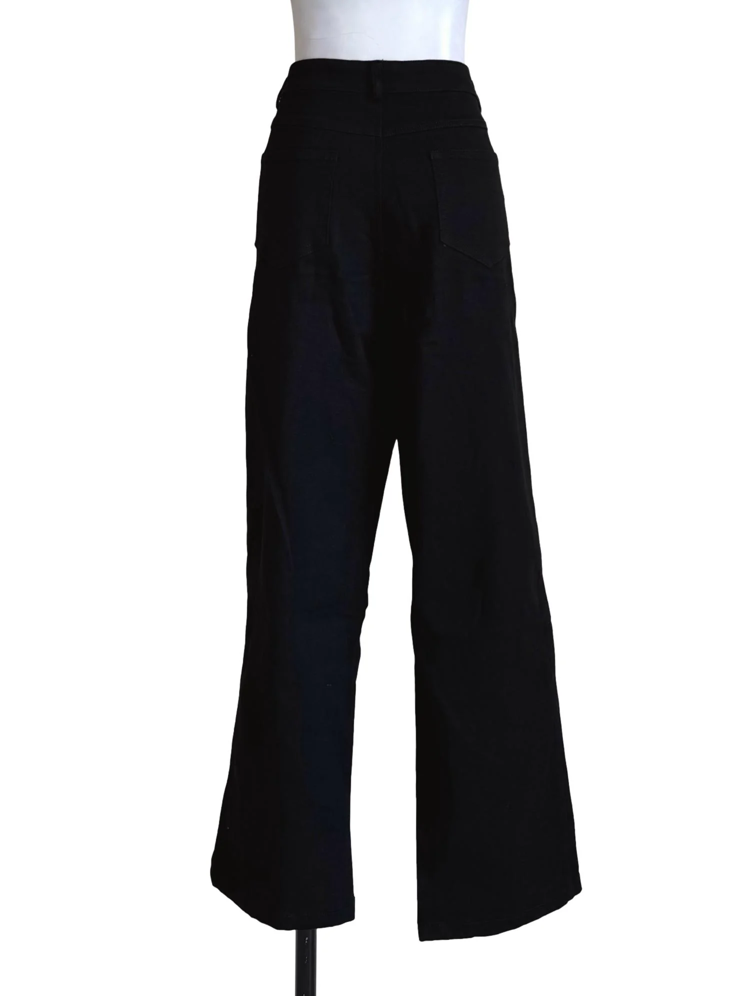 Storm Black Straight Cut Pants - Image 2