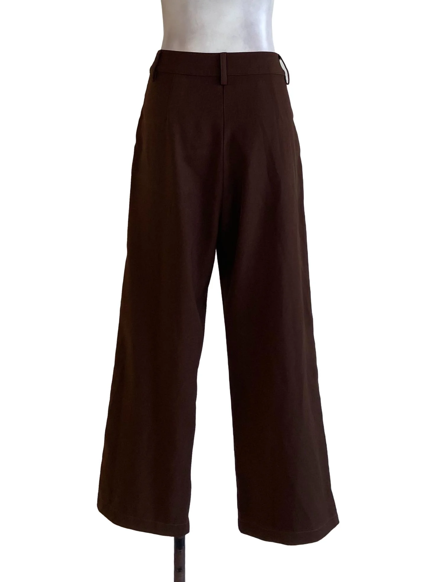 Tawny Brown Herringbone Formal Pants - Image 2