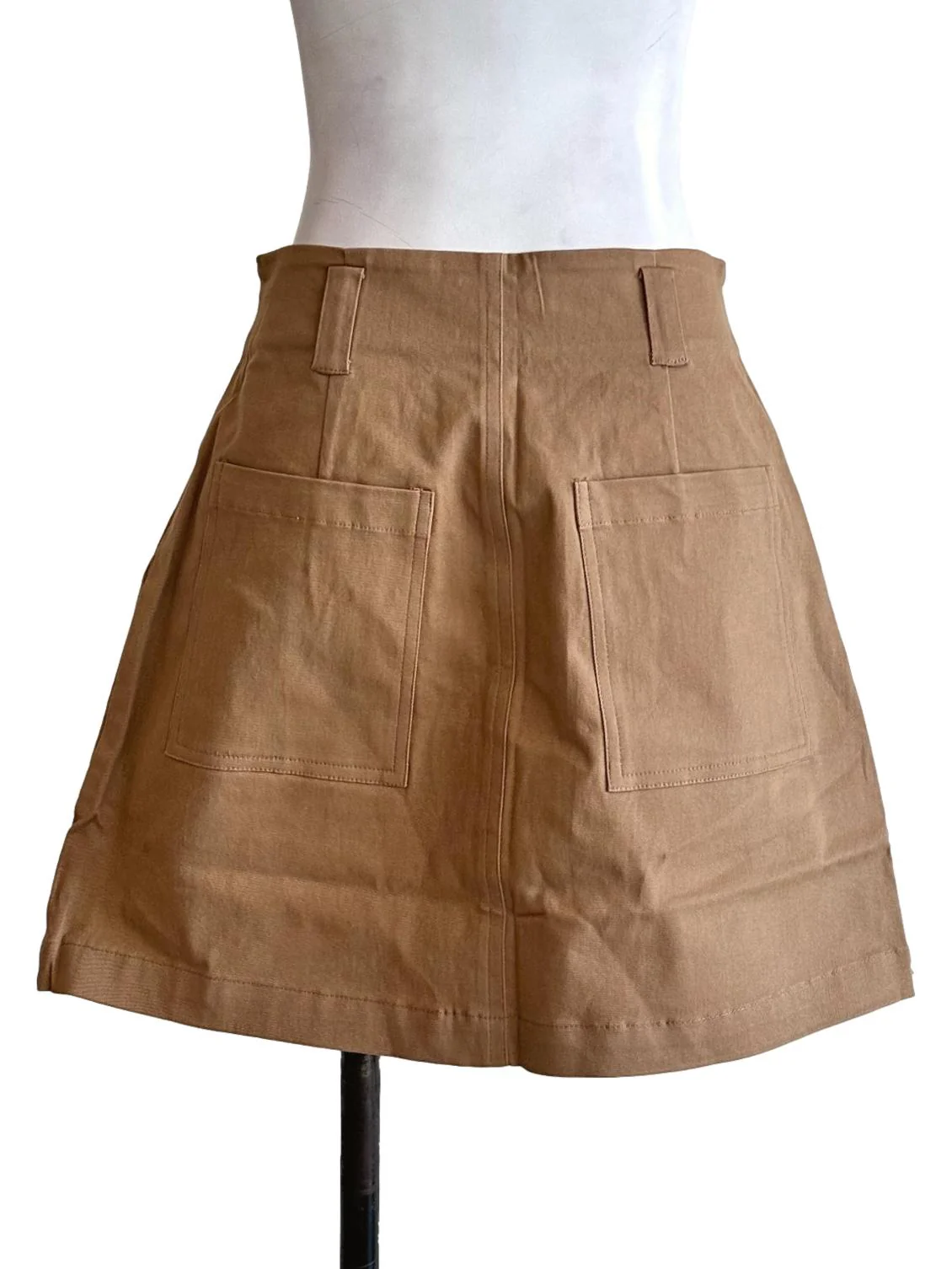Tawny Brown Mini Skirt LB - Image 2