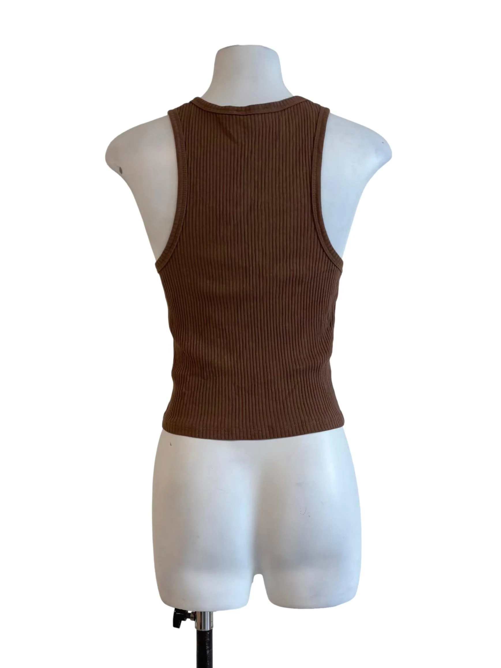 Tawny Brown Tank Top - Image 2