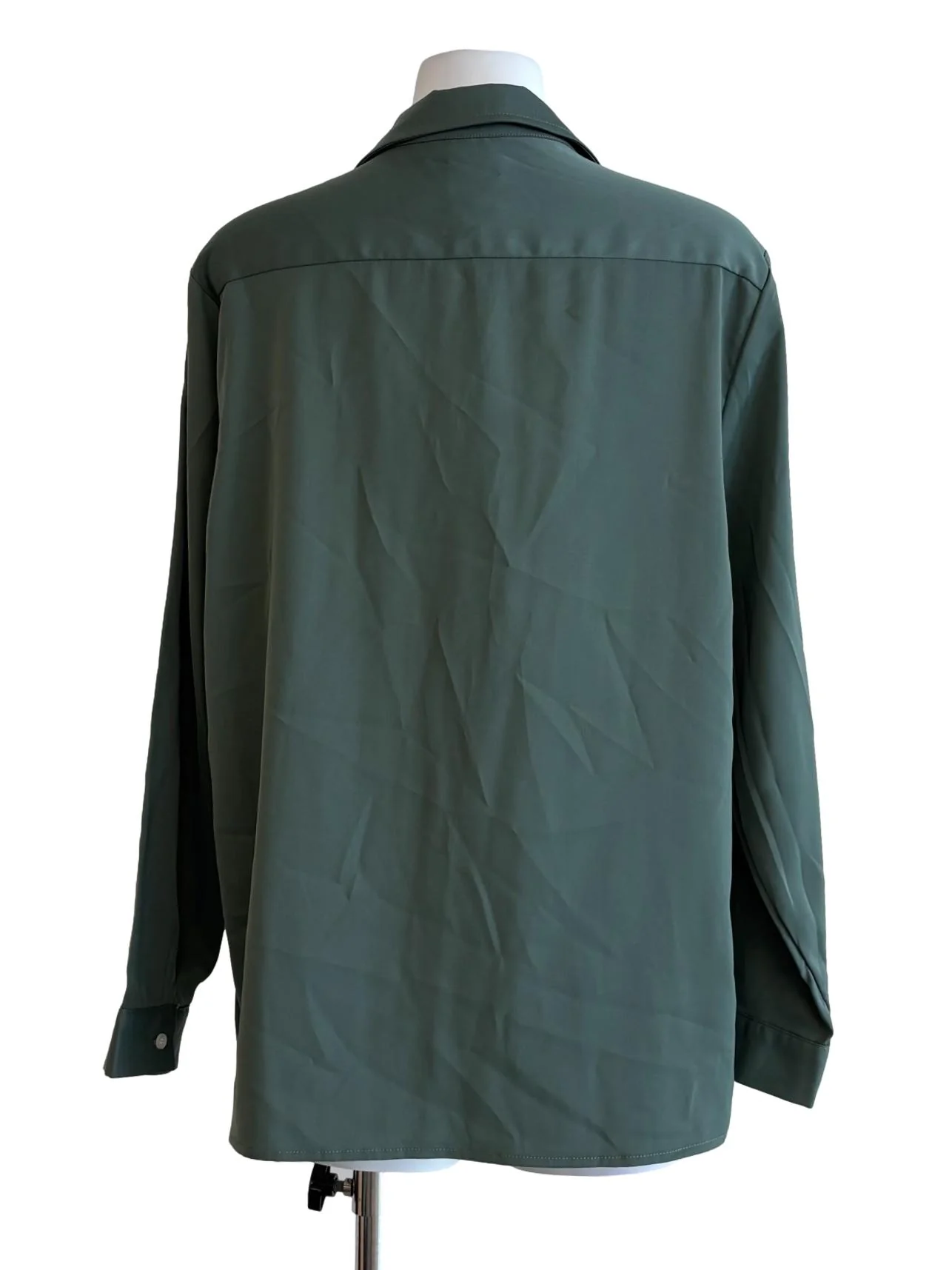 Teal Collared Buttoned Shirt - Image 2