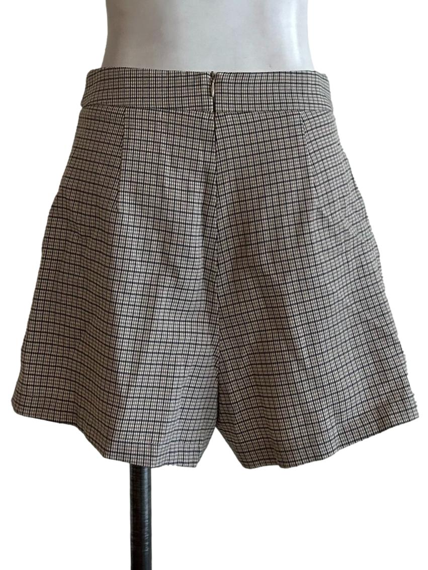 Tortilla Brown And Black Plaid Skort - Image 2