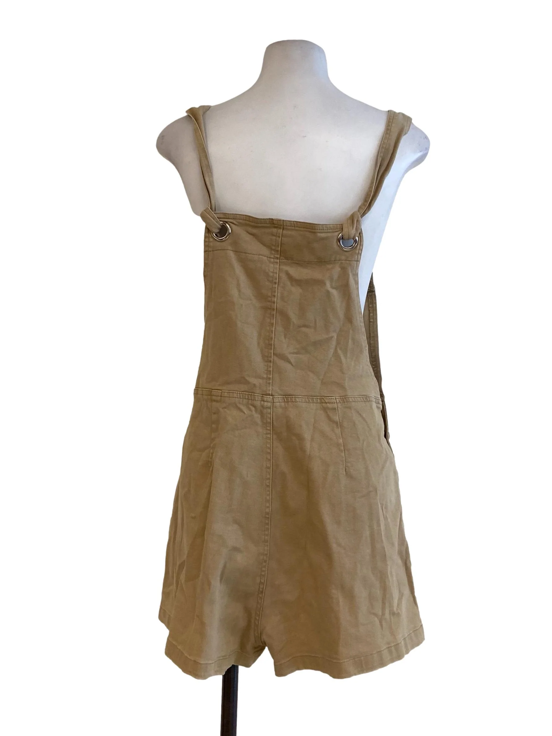 Tortilla Brown Twill Rompers - Image 2
