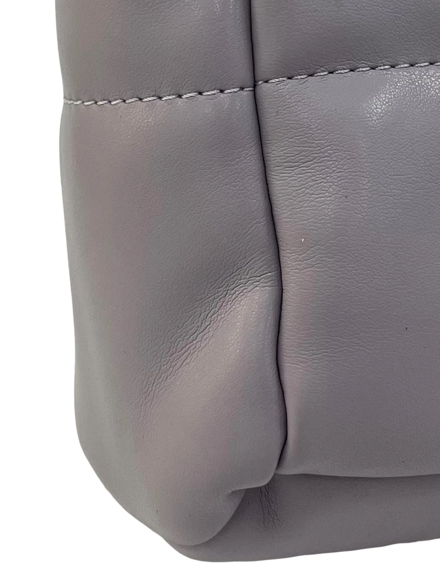 Violet Quilted Textured Crossbody Bag With Detachable Strap - Image 7
