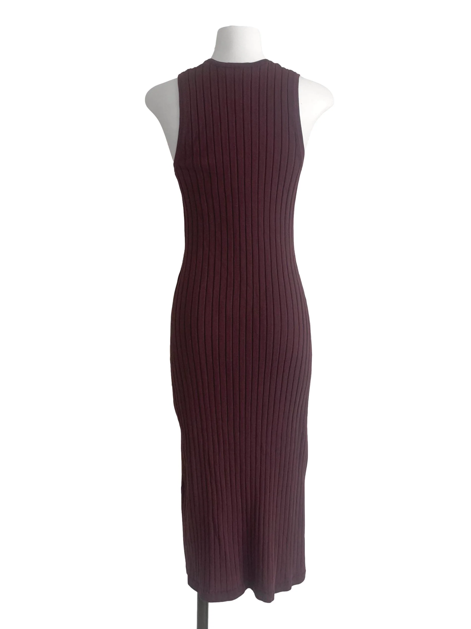 Walnut Brown Bodycon Dress LB - Image 2