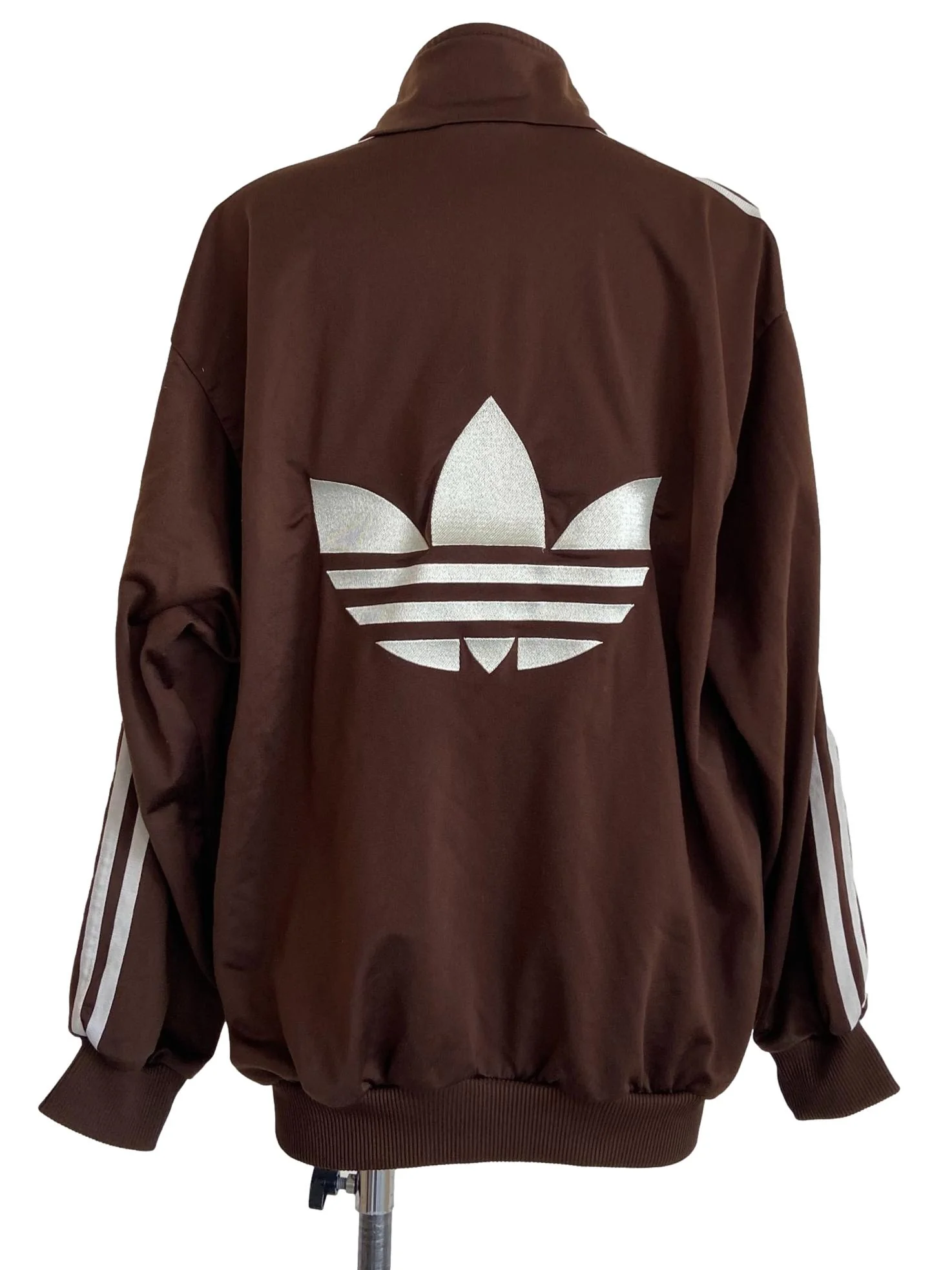 Walnut Brown Zipper Jacket - Image 2
