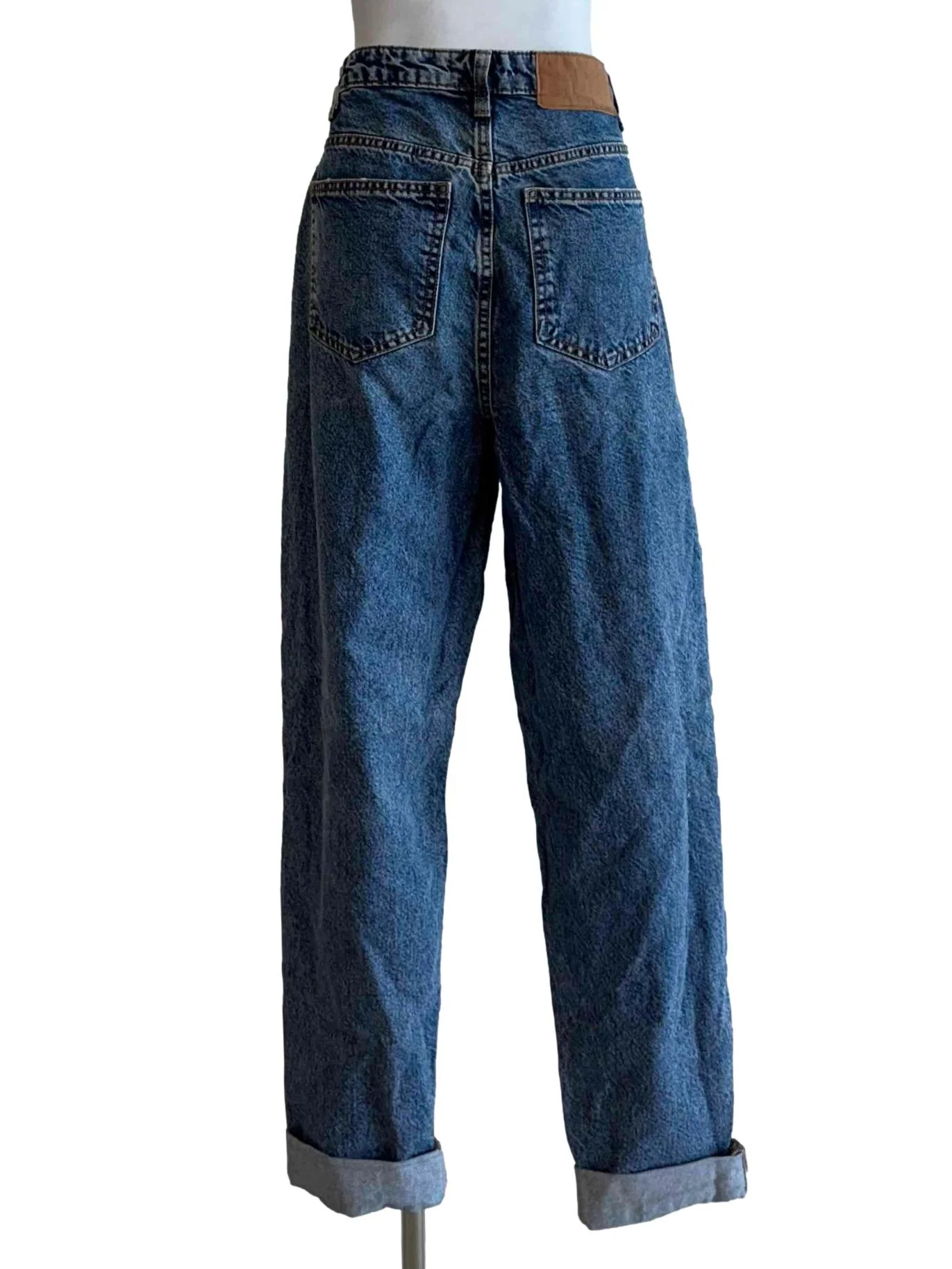 Washed Blue Slim Fit Jeans - Image 2