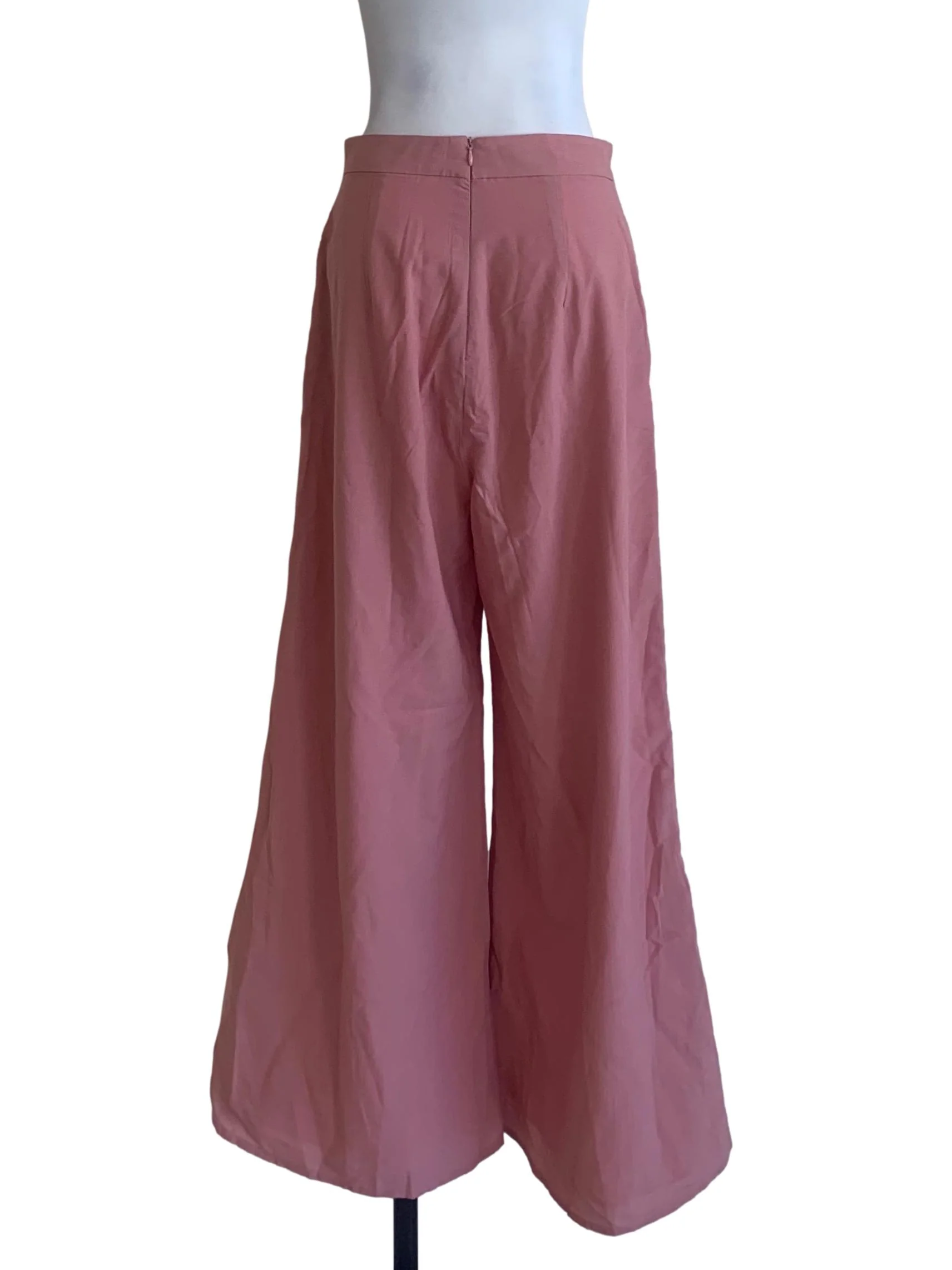 Watermelon Pink Wide Leg Pants - Image 2