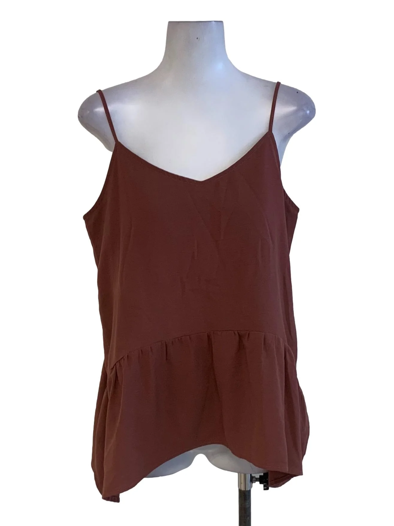 Watermelon Spaghetti Strap Sleeveless Top