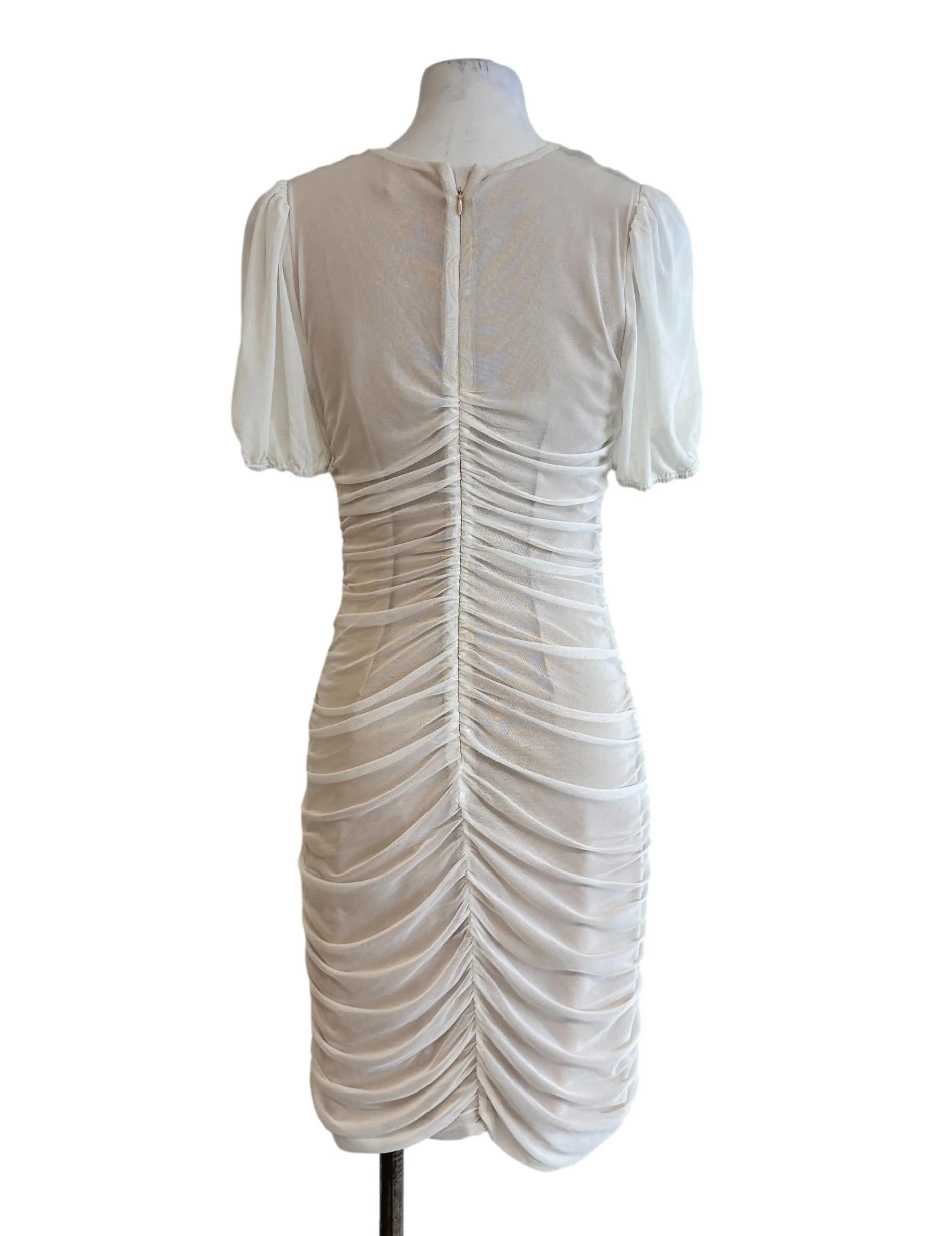 White Bodycon Dress - Image 2