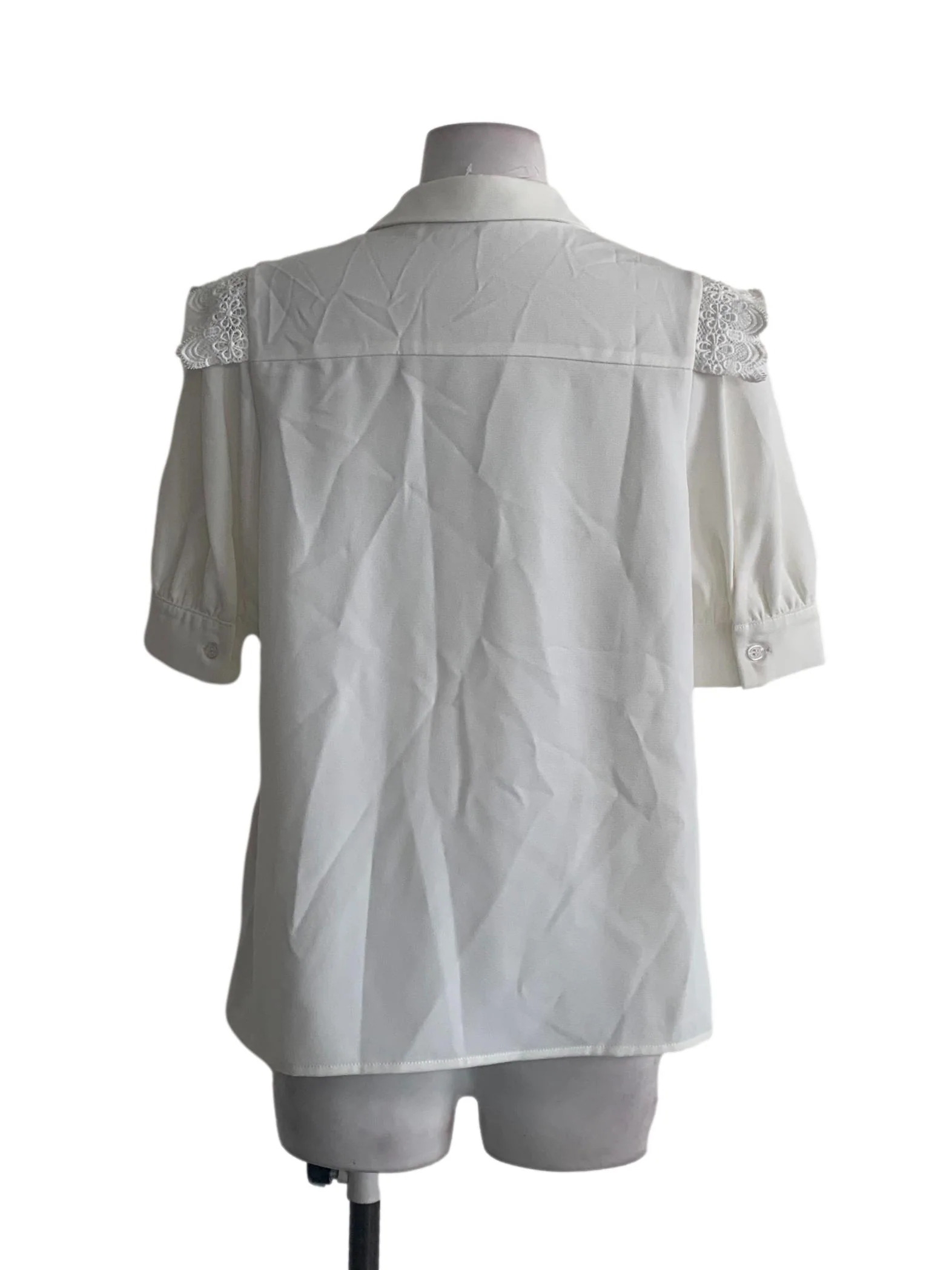 White Button Up Top - Image 2