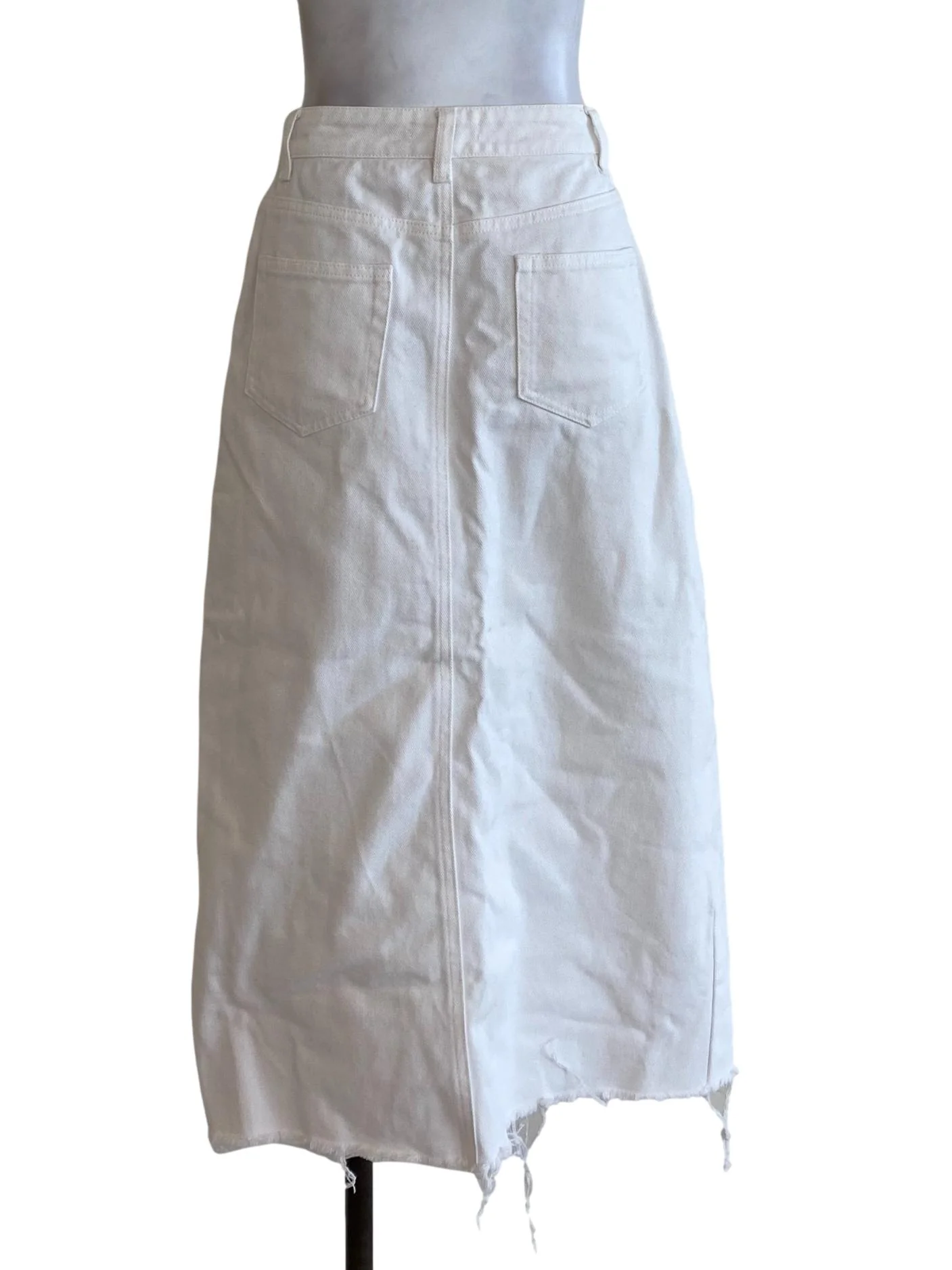 White Denim Skirts - Image 2