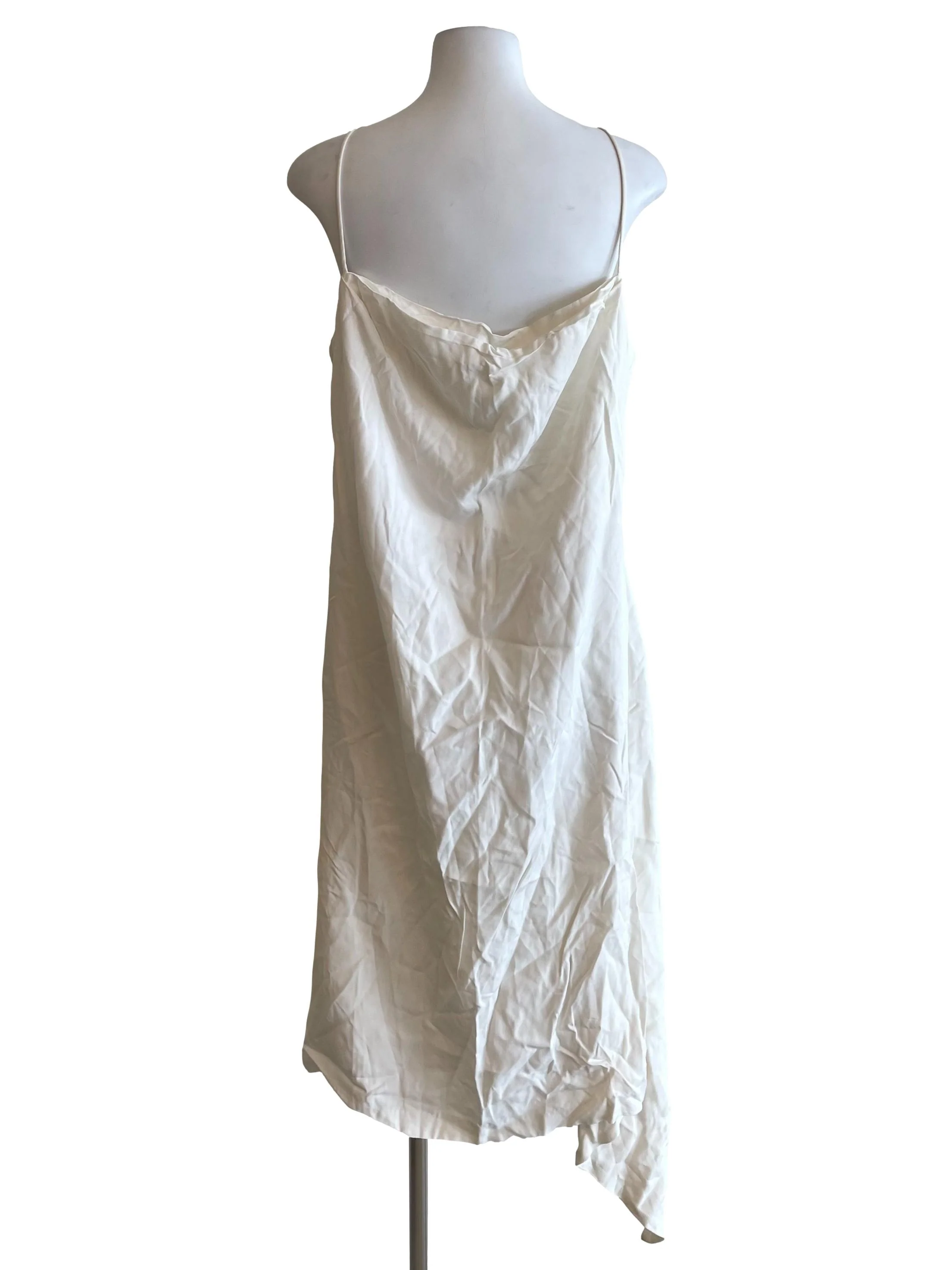 White Halter Cami Dress - Image 2