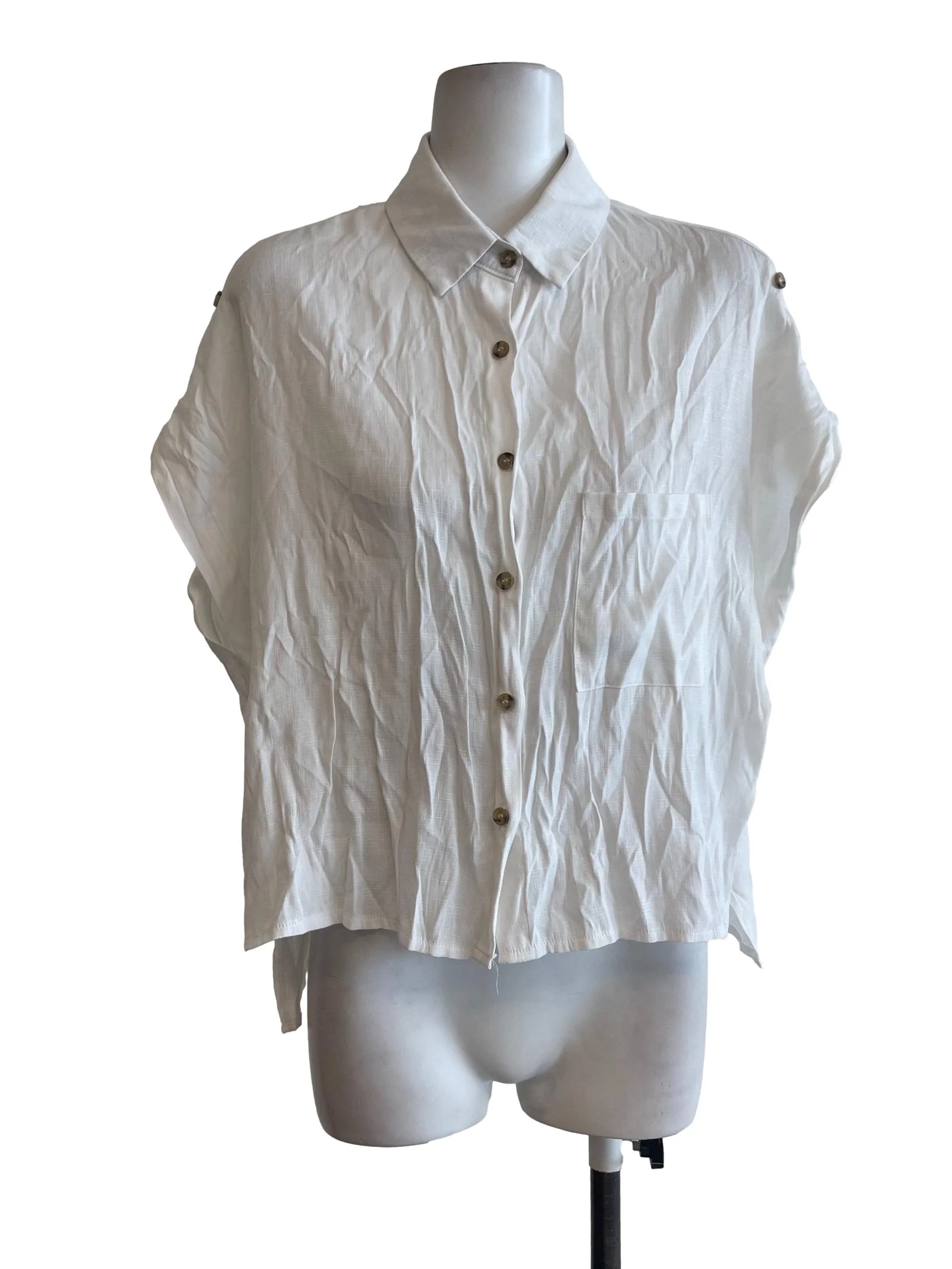 White Linen Shirt
