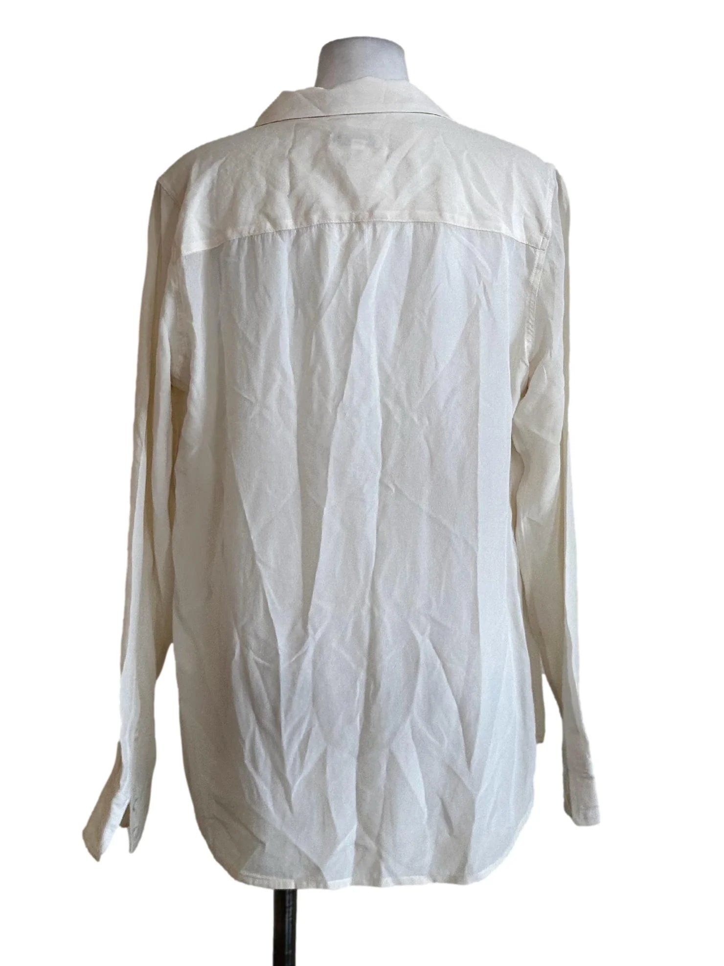 White Plain Blouses - Image 2