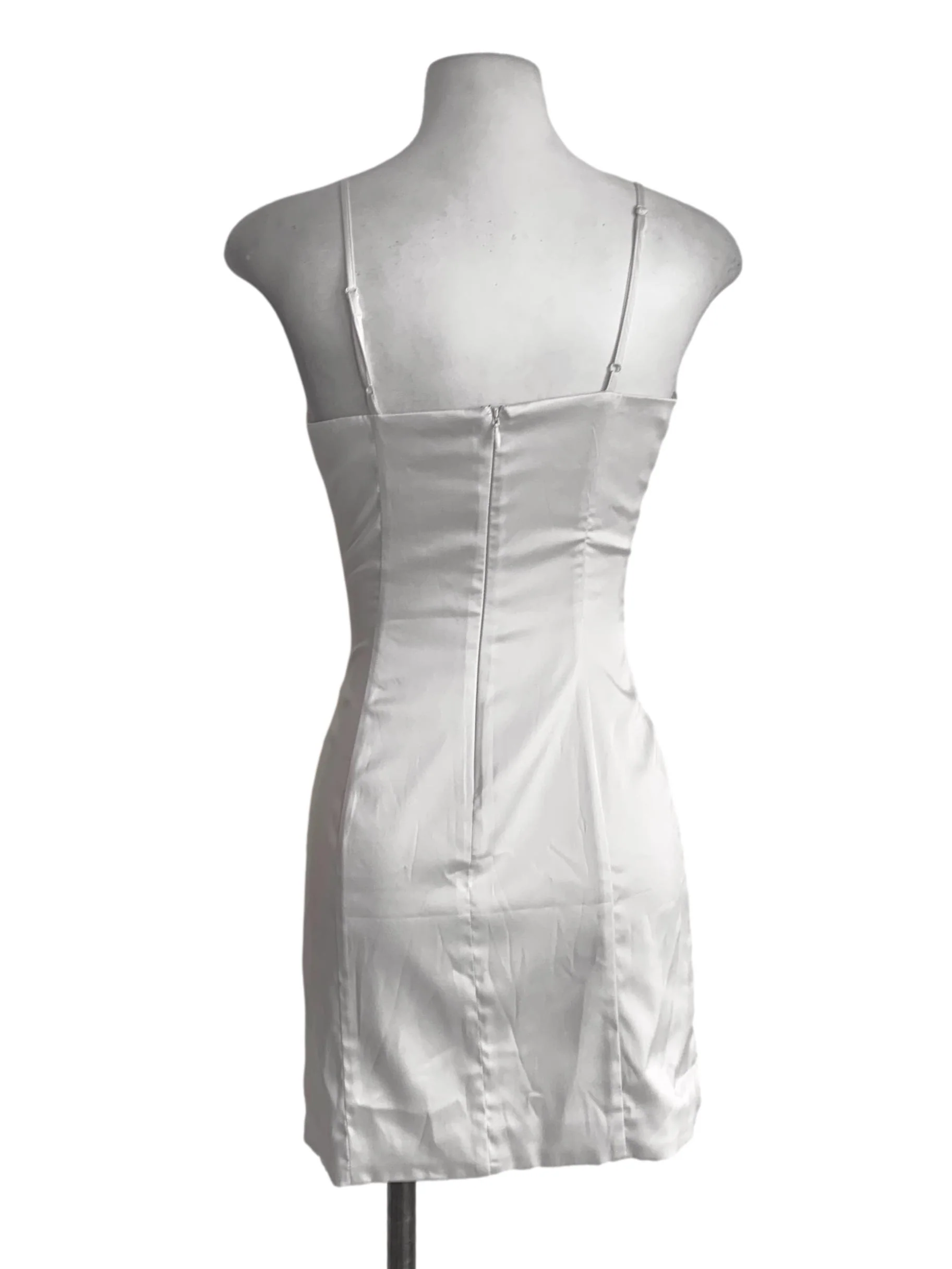 White Sheath Dress - Image 2