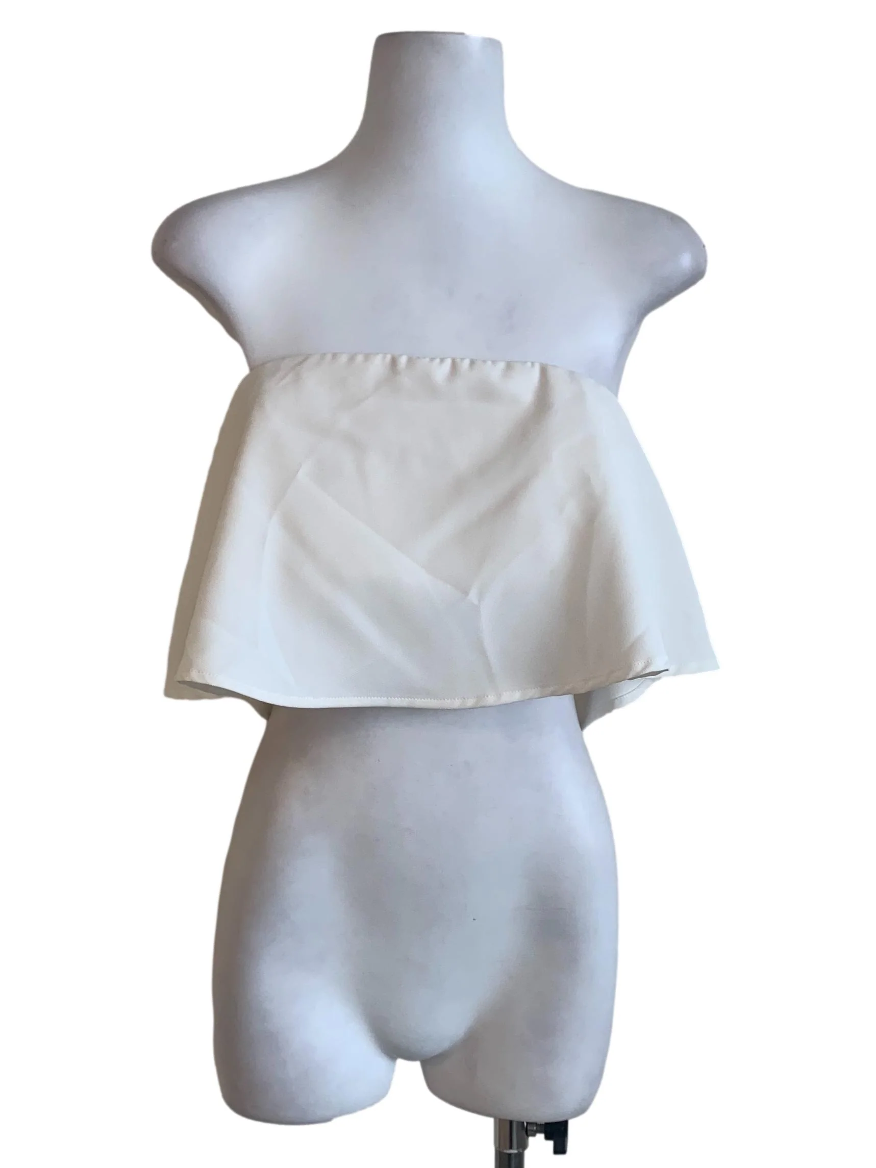 White Sleeveless Top