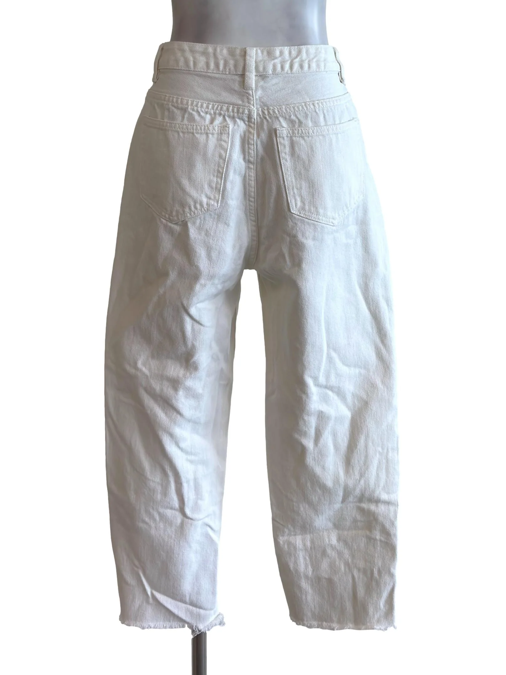 White Straight Jean LB - Image 2