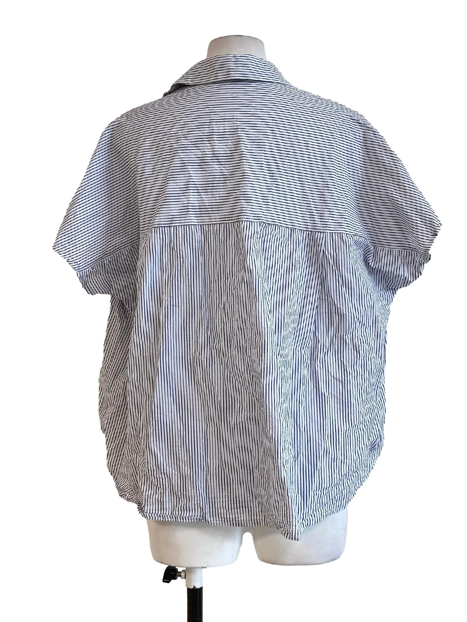White Stripes Pattern Top - Image 2