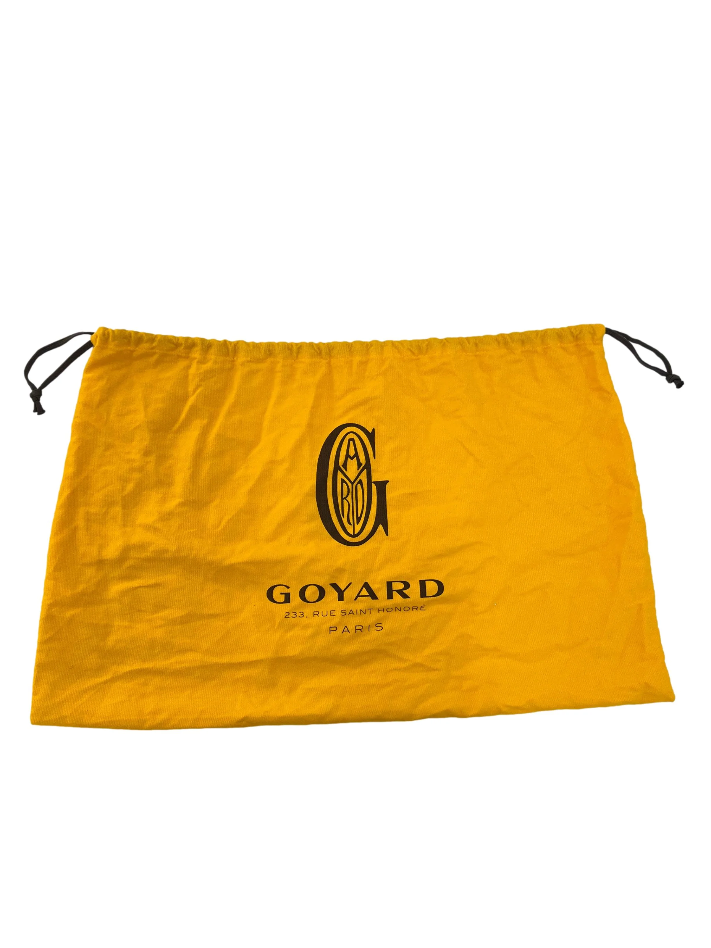 Yellow Goyardine St Louis Pouch - Image 3