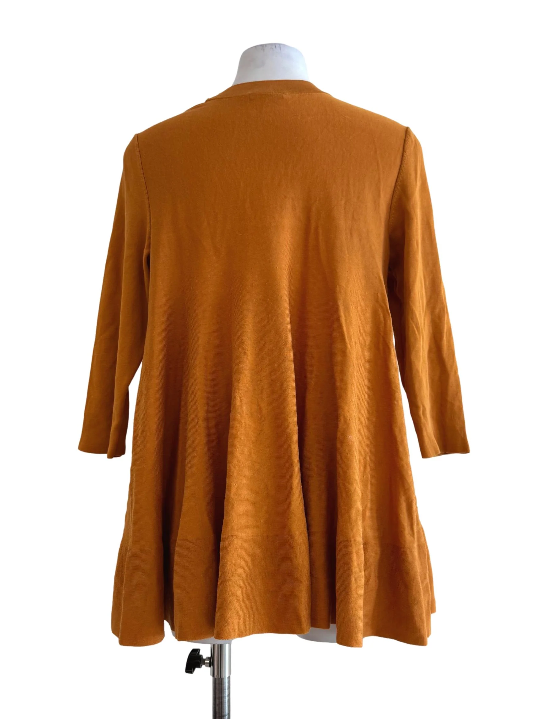 Yellowish Brown Long Sleeve Blouse - Image 2